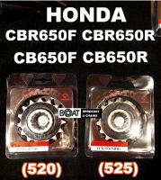 [ยางซับเสียง]  สเตอร์หน้า CBR650f CBR650R CB650F CB650R แบบมียางซับเสียง NBR Jomthai Asahi