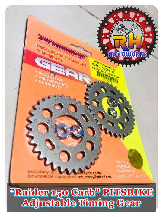 Raider 150 Carb Timing Gear Adjustable (PITSBIKE) Lazada PH