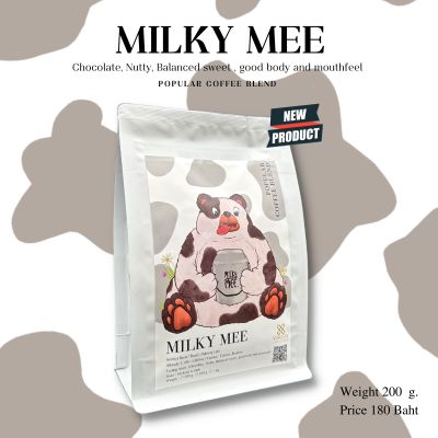 เมล็ดกาแฟคั่ว Milky mee | Popular coffee roaster