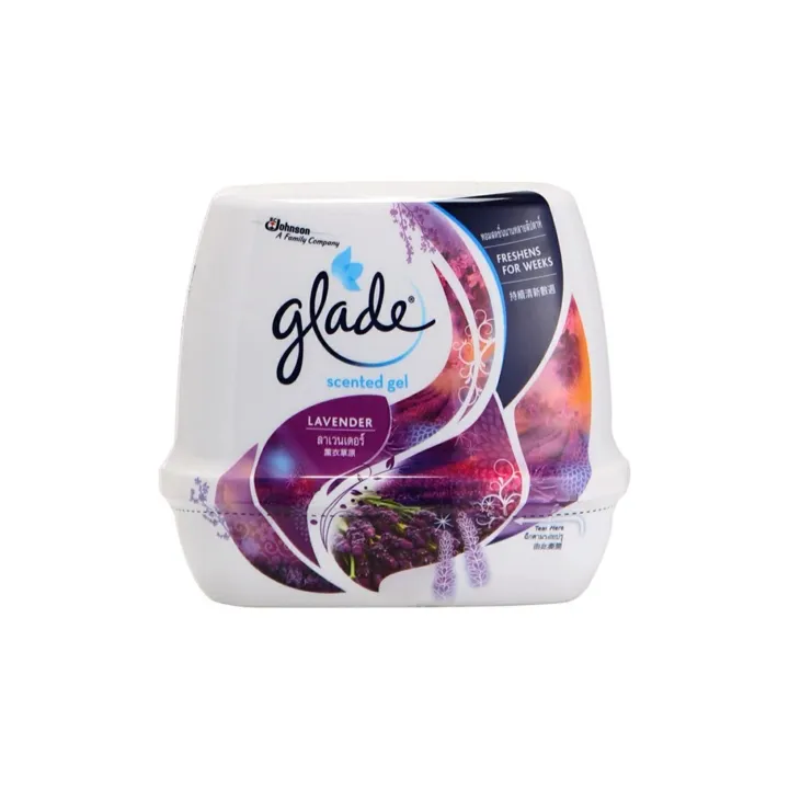 Glade Scented Gel Lavender 180g Lazada