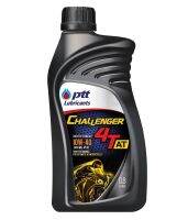 PTT Challenger 4T-AT 10W-40 ขนาด 0.8 ลิตร ( ยกลัง 0.8L x10แกลลอน )