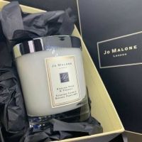 เทียนหอม jo malone 200 มล. สามารถจุดได้ประมาณ 45 ชั่วโมง (ขนาด 200g = 6.35cm) #ป้ายไทย
⭐️English Pear &amp; Freesia