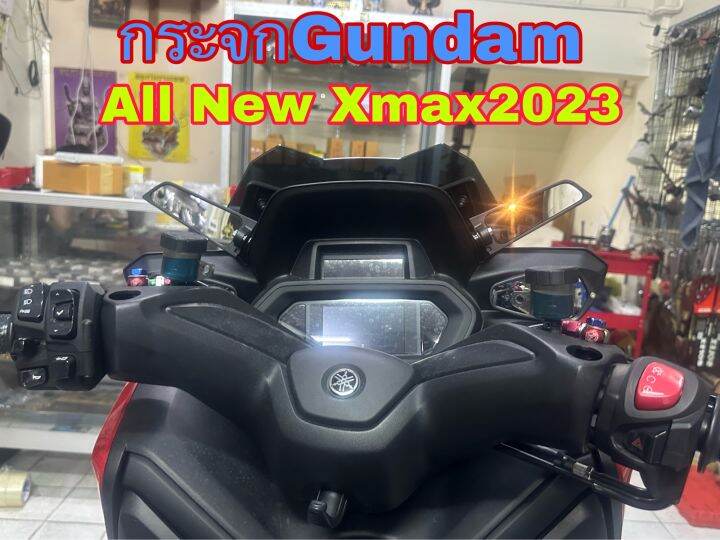 กระจกgundam-new-xmax2030-ตรงรุ่นติดตั้งง่าย