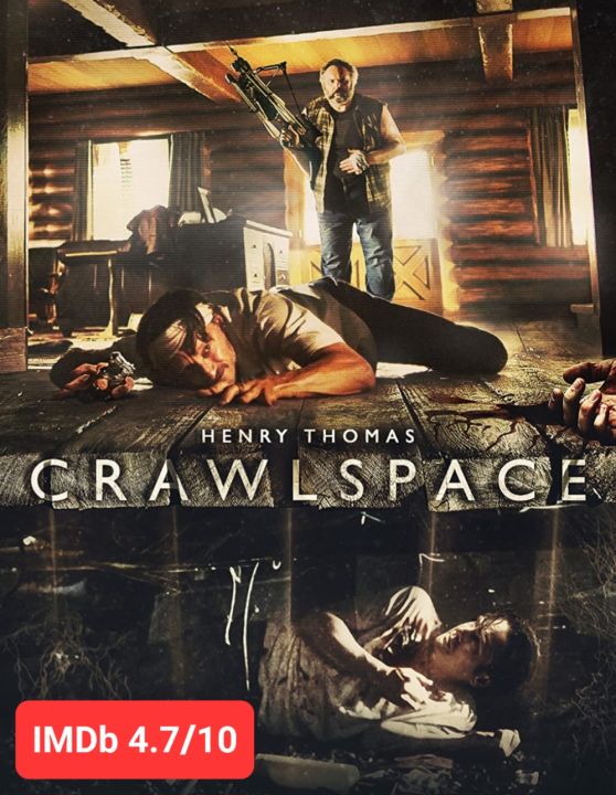 DVD Crawlspace : 2022 #หนังฝรั่ง (เสียงอังกฤษ/ซับไทย) - เขย่าขวัญ ทริลเลอร์ แอคชั่น