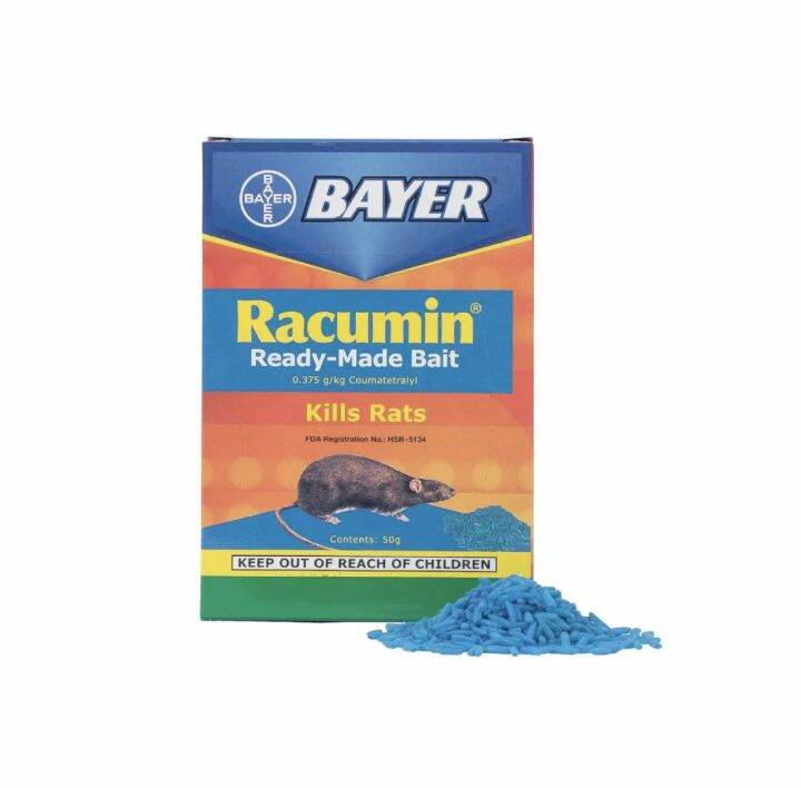 BAYER Racumin Ready made bait for Rat(Rat Bait) 50 g / original