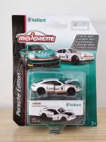 majorette porsche taycan turbo s ลาย vaillant สีขาว ล้อยาง