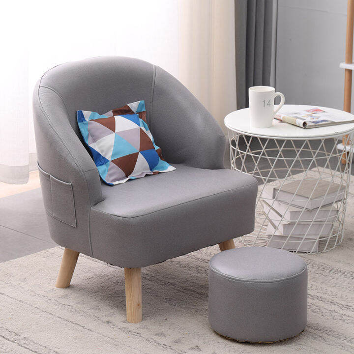 Single Sofa Small Apartment Single Mini Couch Children's Bedroom Small