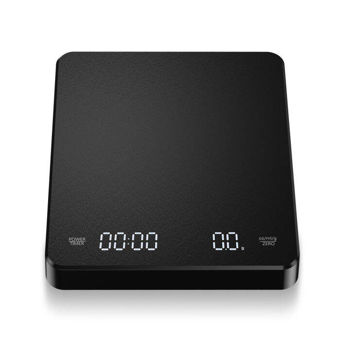 Brifit 3kg/0.1g Digital Coffee Scale, Rechargeable PourOver Coffee