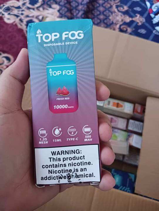 Top Fog 10000 puffs disposable vape | Lazada PH