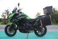 กล่อง Versys /กล่องข้างอลูมิเนียม/กล่องหลังมอเตอร์ไซค์Versys650 2015-2022/ Versys 1000 พร้อมชุดแร็คตรงรุ่น