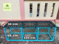 ชั้นวางต้นไม้ ชั้นวางกระถางต้นไม้ แบบชั้นเดียว pvc 6หุนหนา แข็งแรง