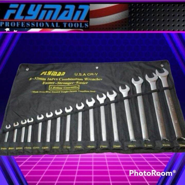 Flyman Original Combination Wrench Set 8 32mm Lazada PH