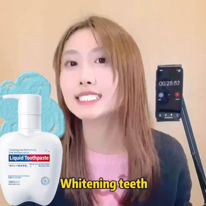 Genuine yellow teeth white probiotic toothpaste large capacity