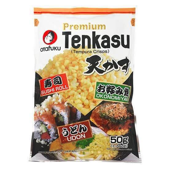 Otafuku premium tenkasu tempura crisps 50g. เกร็ดแป้งเทมปุระทอดกรอบ