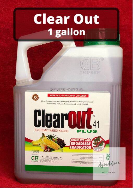 Clear Out 41 Plus Herbicide 4 liters | Lazada PH