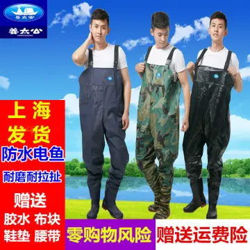 Waterproof Fishing Pants With Boots 2024