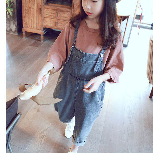 fashion-child-cowboy-suspender-pants-spring-and-autumn-season-new-style-men-and-women-child-baby-cool-casual-baggy-pants-big-crotch-pp-onesie