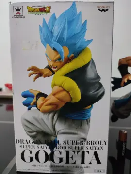 Genuine Anime Shfiguarts Dragon Ball Z Gogeta Figure Blue Hair Gogeta  Theater Edition Joint Movable Doll Collectible Toys Gift