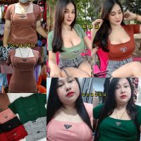 0เสื้อยืดคนอ้วน ❤พร้อมส่ง❤อก40-46 ยาว24 ผ้ายูนิโคล่เทียมสีสดเนื้อนิ่ม ❤ ติดโลโก้ ทรงเกาะอกคอยู❤