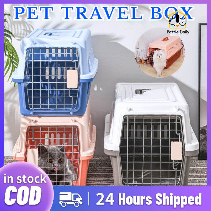 Pet Travel Air Box Cat Dog Outdoor Air Box Small Animal Air Box Airline ...