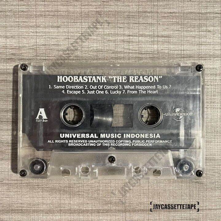 เทปเพลง-เทปคาสเซ็ท-cassette-tape-hoobastank-อัลบั้ม-the-reason