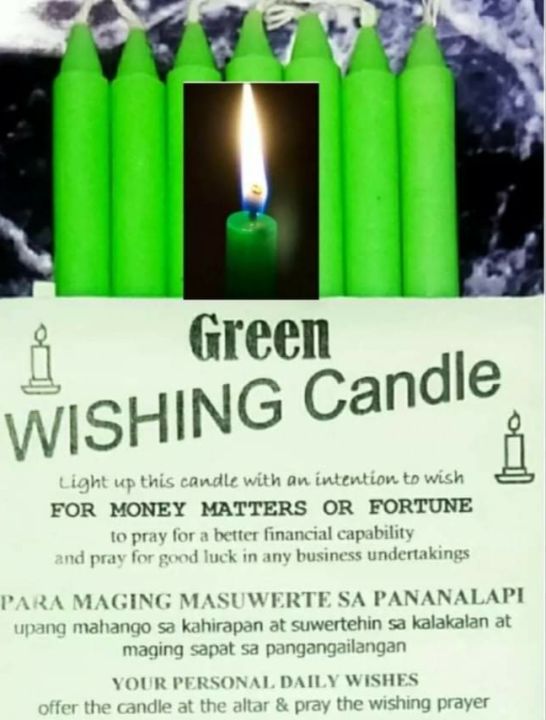 Prosperity Intention + Prayer Candle