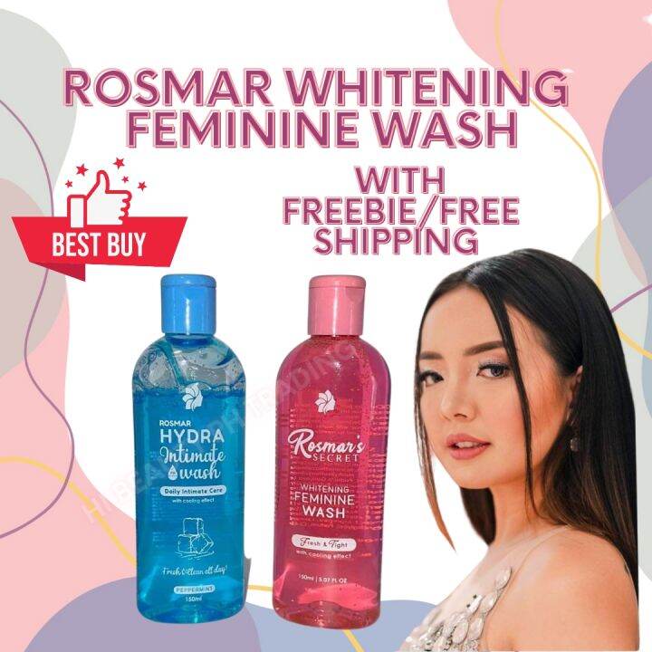 Rosmar Feminine Wash Whitening & Hydra Lazada PH