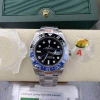 นาฬิกาข้อมือ Rolex Gmt CC (พร้อมกล่องใสเดินทาง)