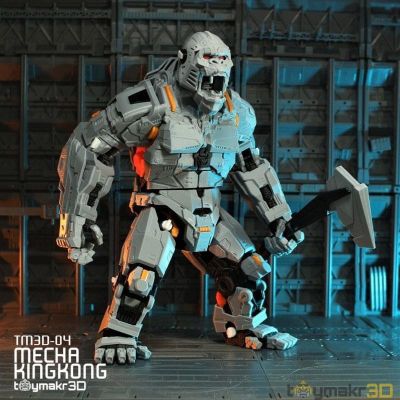 หุ่นยนต์ หุ่นโมเดล MeGa-Kong  ขยับได้ทุกส่วนจัดท่าทางได้ ผลิตจากพลาสติดABS+แข็งแรงทนทาน 7วันจัดส่ง