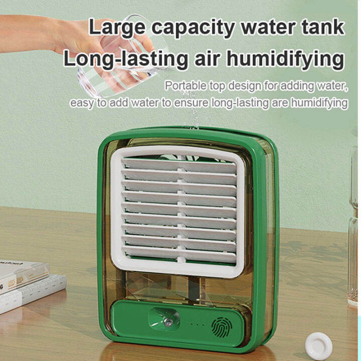 Air Conditioning Fan USB Nano Spray Water Cooling Fan Desktop Air