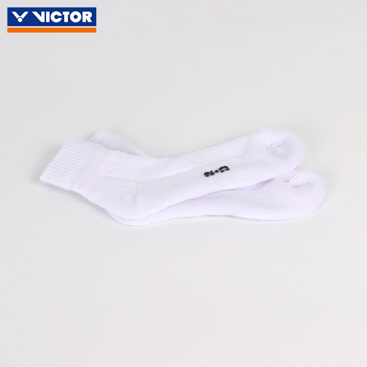 ถุงเท้าแบดมินตัน-victor-victor-victor-victor-victor-victor-ถุงเท้ากีฬาแบบสั้นสำหรับผู้ชายพื้นผ้าขนหนูหนาพิเศษระดับข้อเท้า-sk156