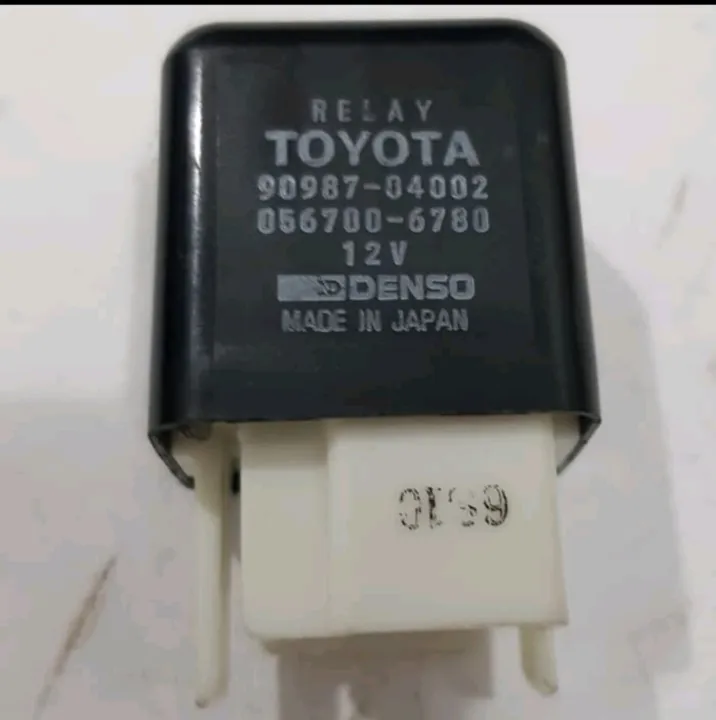 relay box sikring corola kaki5 12volt 9098704002 relay engine man