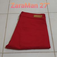 ยีนส์ใหม่ยี่ห้อ zaraman เอว 27 นิ้ว