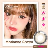 คอนแทคเลนส์ รุ่น Madonna สีน้ำตาลขนาดกลาง แบรนด์ Maya Lens ค่าอมน้ำ 55% กรองแสง กันยูวี ใส่สบายตา ลายฮิต เลนส์ดัง เหมาะกับผู้เริ่มใส่เลนส์❤️❤️