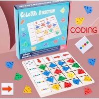 ?Kids learning?Colour Direction เกม Coding ของเล่นฝึกสมอง