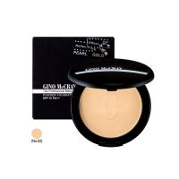 สี 02 EXP 09/03/2026 แป้งทองคำ Gino McCray The Professional Make Up Powder Foundation จีโน่ แม็คเครย