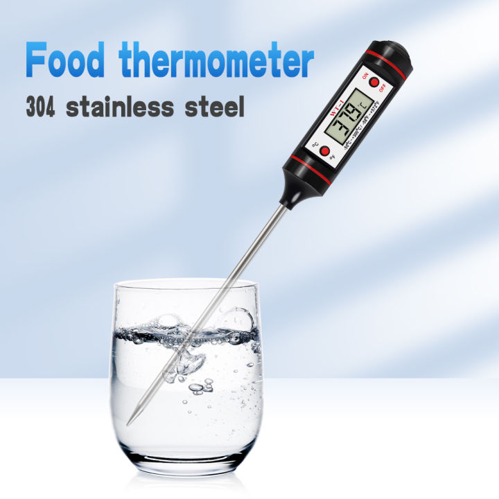 Stainless Steel Probe 50 °c 300 °c Food Thermometers Digital