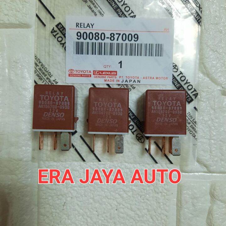 RELAY LAMPU HEADLAMP 12V KAKI5 HILUX INNOVA FORTUNER AVANZA DYNASAURUS HT130 ORIGINAL Lazada