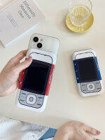 กระจกสไลด์สไตล์วินเทจสำหรับ Nokia เคสโทรศัพท์มือถือเหมาะสำหรับ iphone13 iPhone 14PROMAX รุ่นผู้หญิง11สุดเท่ฮิตแบบใหม่2023สำหรับผู้ชาย14 12pro นิยมในคนกลุ่มหนึ่งมีเอกลักษณ์สร้างสรรค์แฟชั่นกันกระแทก