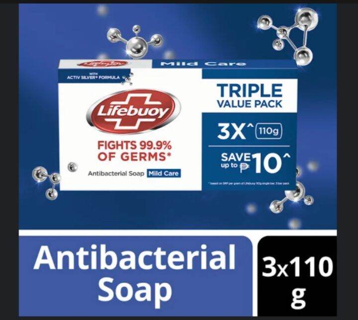Lifebouy Antibacterial Soap 110g (No expiration Date) Lazada PH