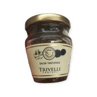 Trivelli Tartufi SalsacTartufata  Sauce 45g. ซอสเห็ดทรัฟเฟิลและน้ำมันมะกอก 45กรัม