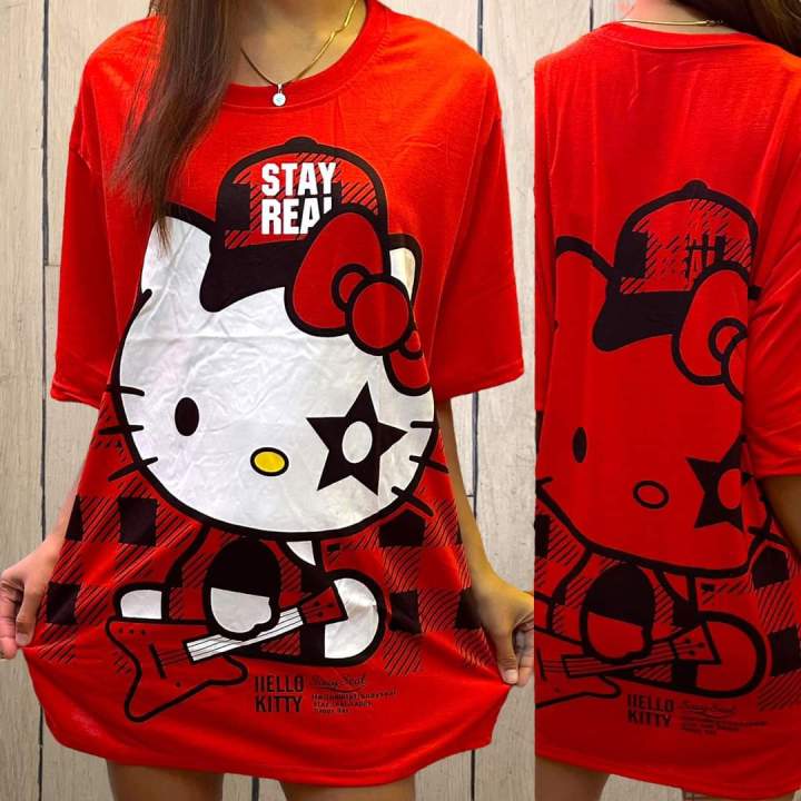 Hello Kitty Oversized Shirt | Lazada PH