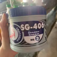 จาระบี Crocodile ตราจระเข้ รุ่นSG-406 #2 (งานหนัก) เนื้อจาระบีสีเขียว ขนาด 0.5 kg.