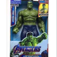 เดอะฮัค The hulk  มีเสียง มีไฟ แขน ขา ตัว ขยับได้ ขนาด 12 นิ้ว