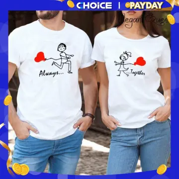 couples choices t shirts