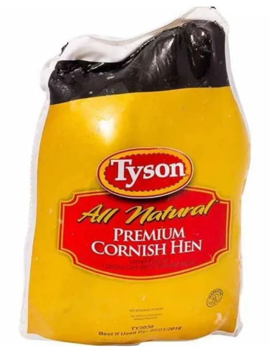 Tyson All Natural Premium Cornish Hen 1.5LBs | Lazada PH