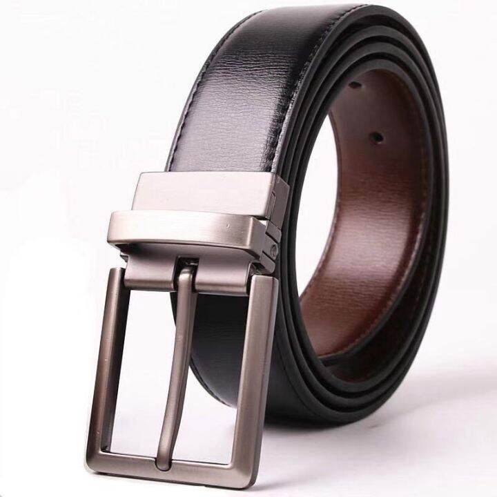 Korean style Classic Leather belt Men’s Belt(118cm) | Lazada PH