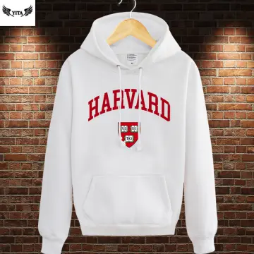 White on sale harvard hoodie