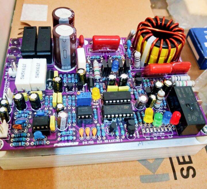 kit power class D UCD 1K full fitur slim. inbalace,limeter ,Ocp full