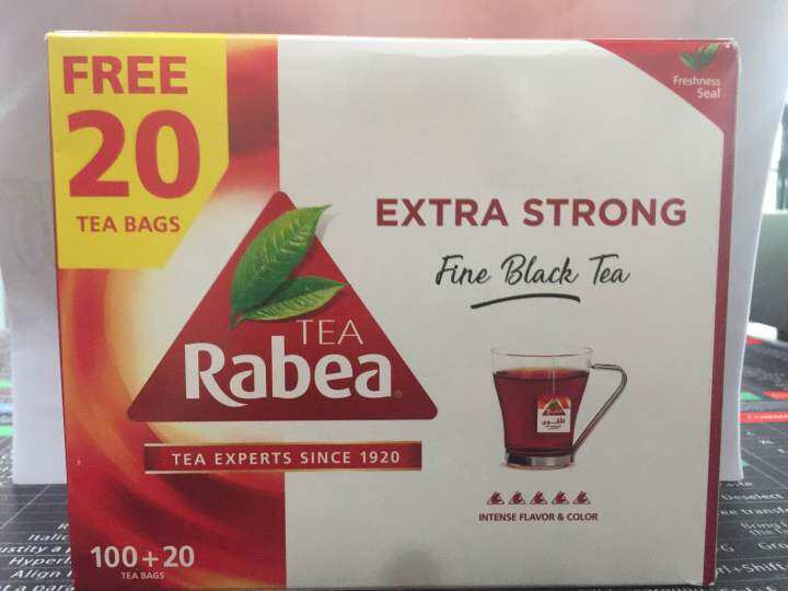 Tea Rabea Extra strong (Rich Flavor and Smooth Taste)/ Lazada PH